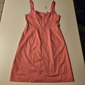 Banana Republic corset style Bubblegum Pink Dress size 10